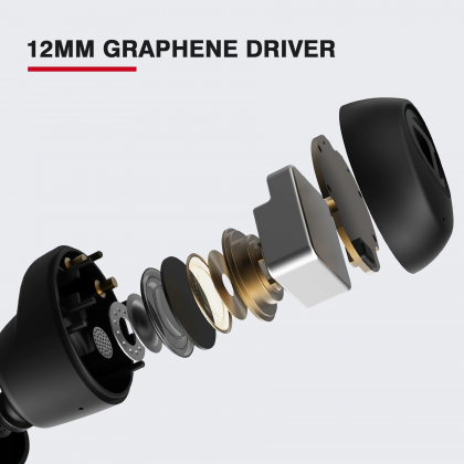 TRANYA T10-B Ultra Low-Latency Bluetooth 5.1 Wireless Earbuds with 12mm Graphene Driver & cVc 8.0 Noise Reduction Mic *15 Months Warranty*